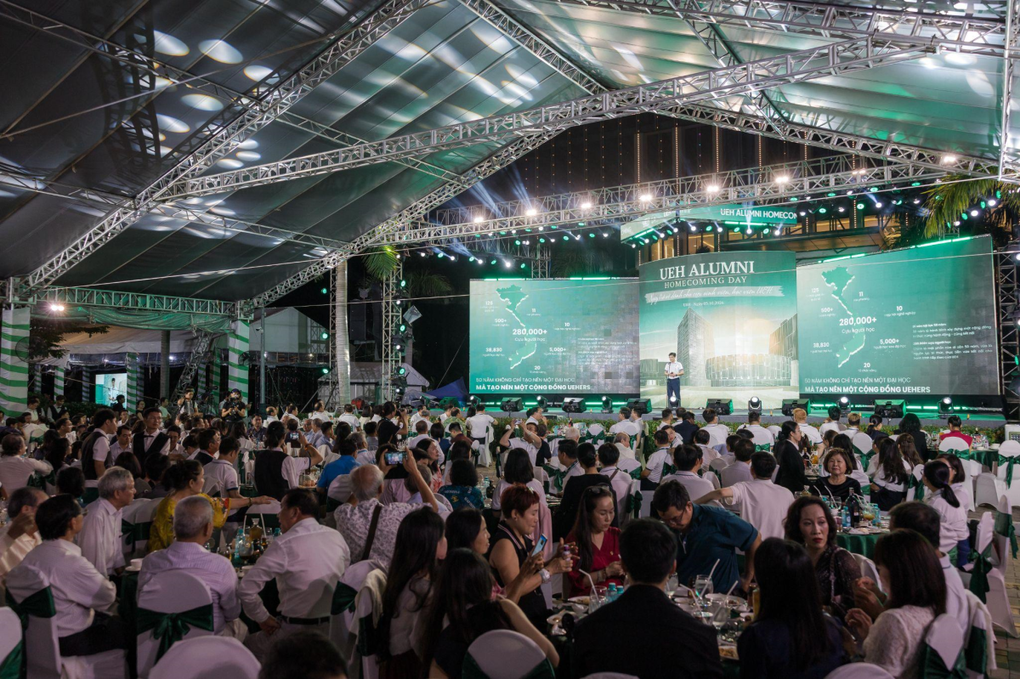 Chương trình Ngày Trở về UEH Alumni Homecoming Day 2026 quy tụ hơn 1.400 cựu người học quay trở về UEH